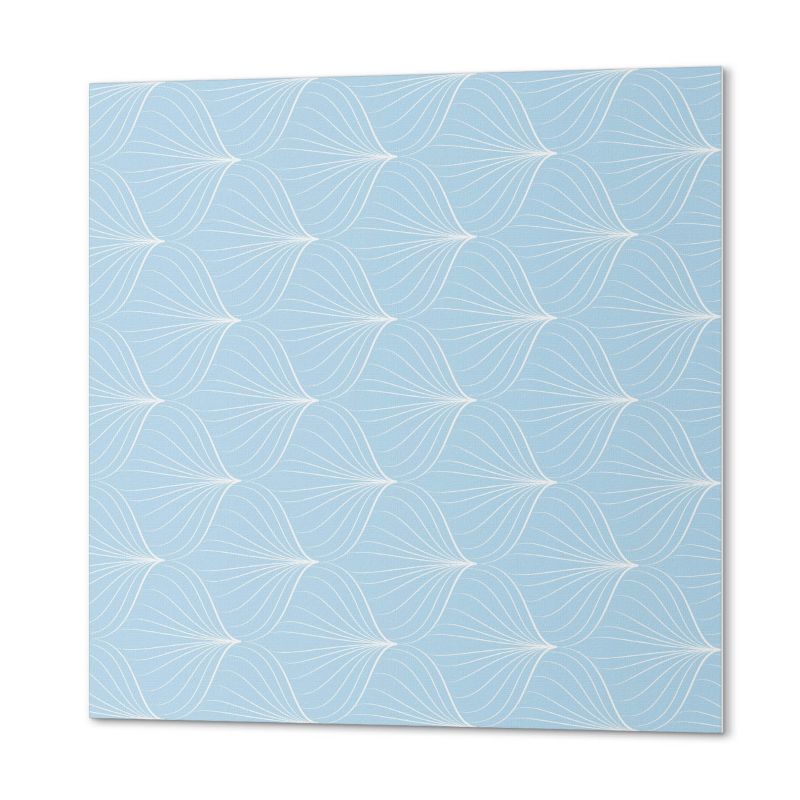 Komplet Kafelków PCV ArtPrintCave 30x30 cm Fale w delikatnym wzorze 9 szt.