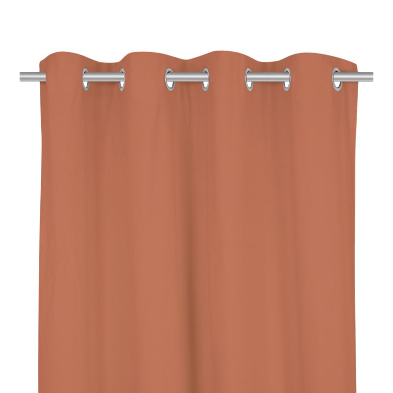 Zasłona GoodHome Hiva 140 x 260 cm terakota