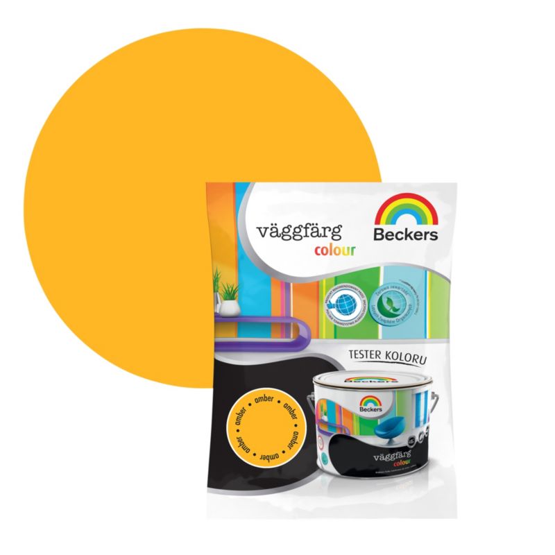 Tester farby kolorowej Beckers Vaggfarg Colour amber 0,05 l