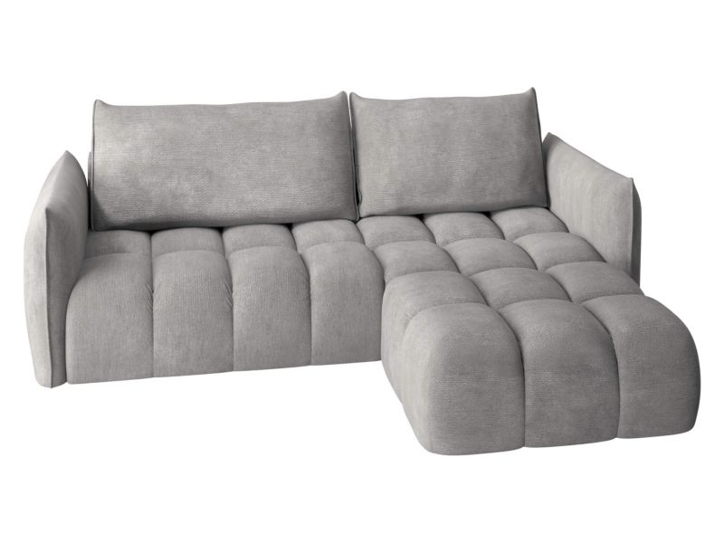 Narożnik z funkcją spania MIRJAN 24 Marsala prawy szary 1 szt.