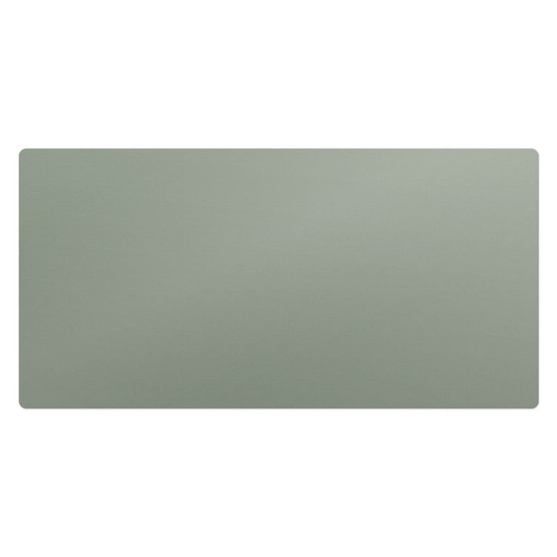 Dekoracyjna mata na biurko do pracy i nauki Wallfluent 120x60 cm Kolor szaro-zielony 1 szt.