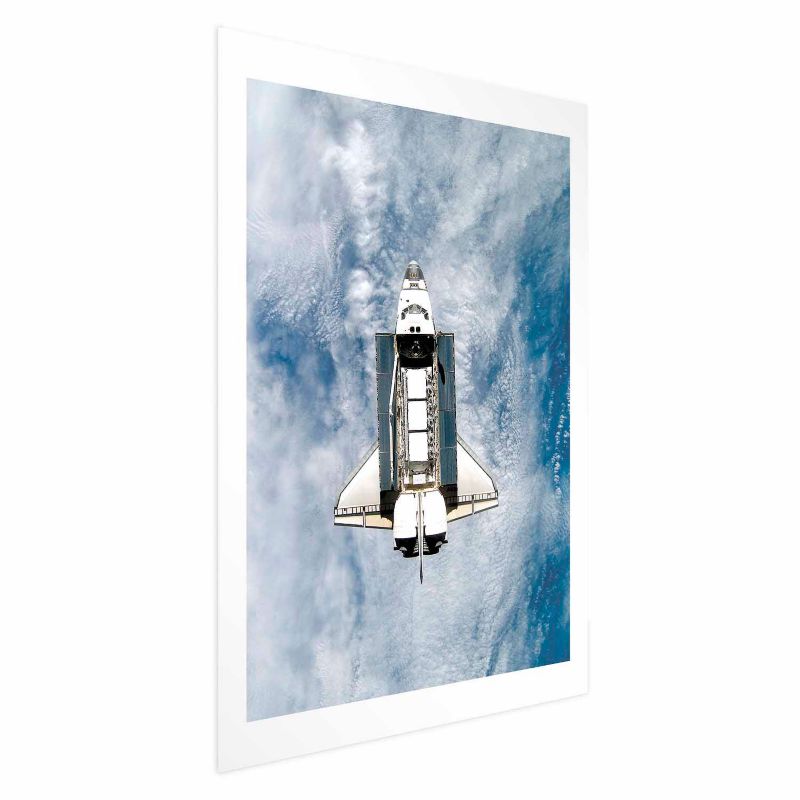 Plakat Artgeist Wahadłowiec kosmiczny 21x30 cm bez ramy z marginesem 1 szt