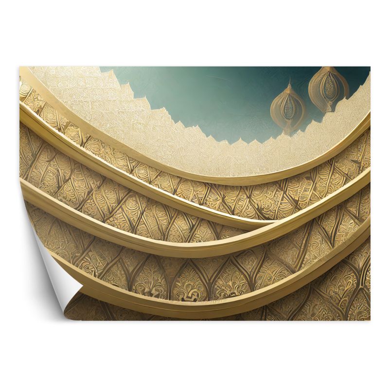 Fototapeta Feeby Złote symbole orientalne 250x175 1 szt