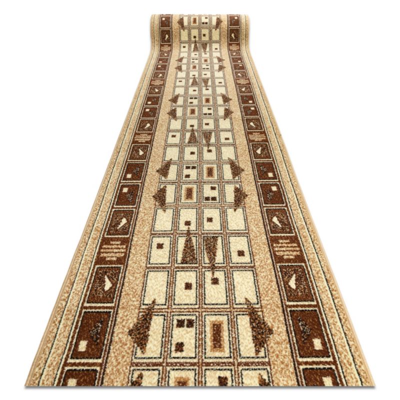 Chodnik RugsX 70x880 cm beż 163043 1 szt.