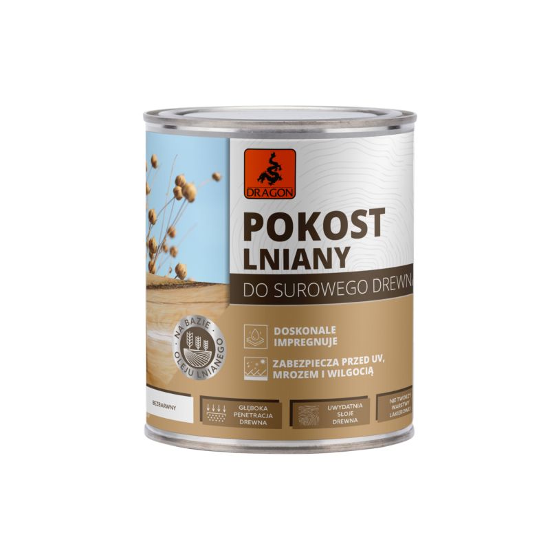 Pokost lniany Dragon 750 ml
