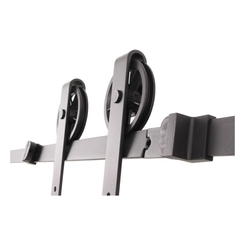 System do drzwi przesuwnych Hakner Barn Door Loft Retro Wheel - 1 kpl