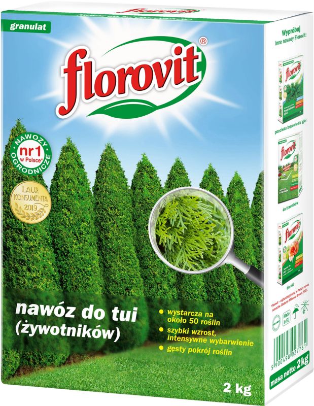 Nawóz do tui Florovit 2 kg