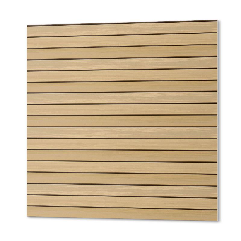 Płytki Winylowe ArtPrintCave 50x50 cm Równoległe deski drewna 4 szt.