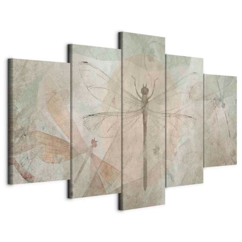 Obraz Artgeist Ważki 100 x 50 cm flizelina 1 szt