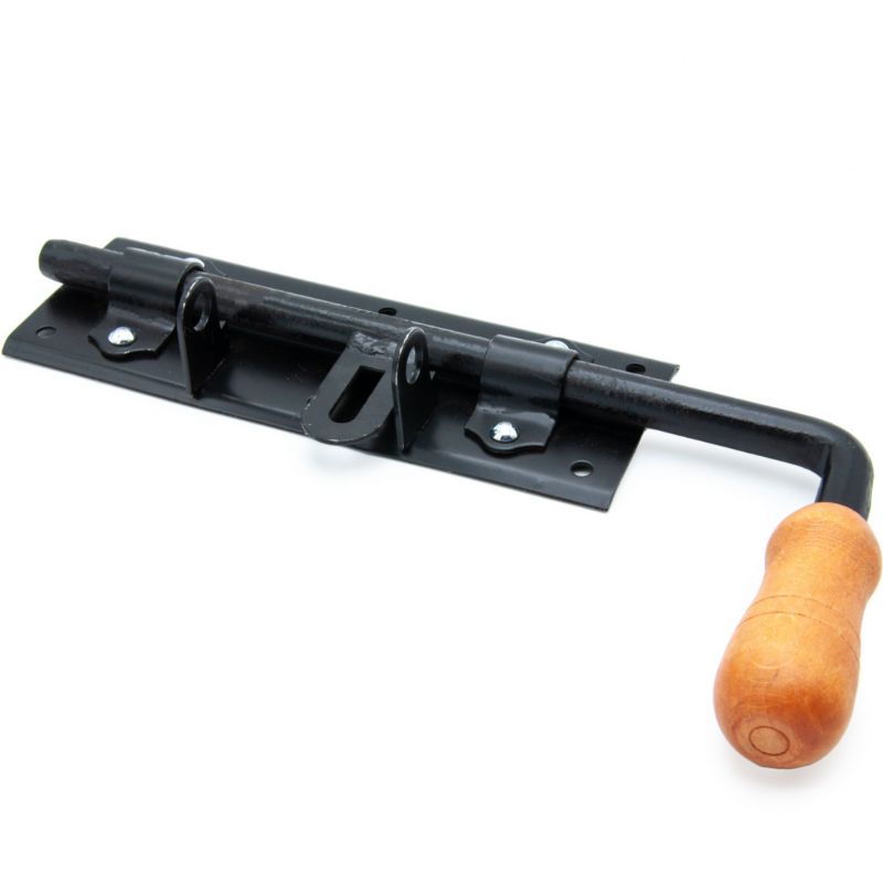 Rygiel Lun Fix 280x80 mm czarny lewy 1szt.