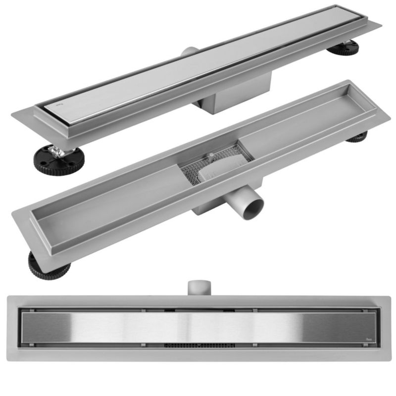 Odpływ Liniowy Rea Neox 700 Stal Nierdzewna Stal Szczotkowana 1 Szt