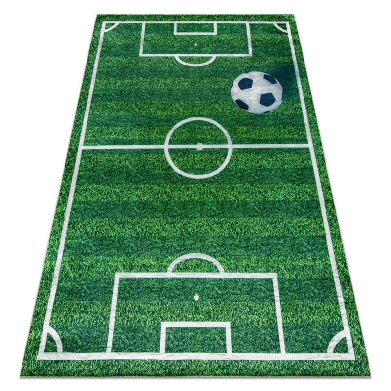 Dywan dla dzieci Boisko RugsX 80x150 cm zieleń DE002 1 szt.