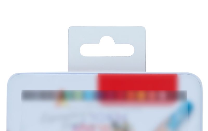 EUROZAWIESZKI SAMOPRZYLEPNE Neopak 35x47mm PRZEZROCZYSTE Mocny Klej PVC 1000 szt