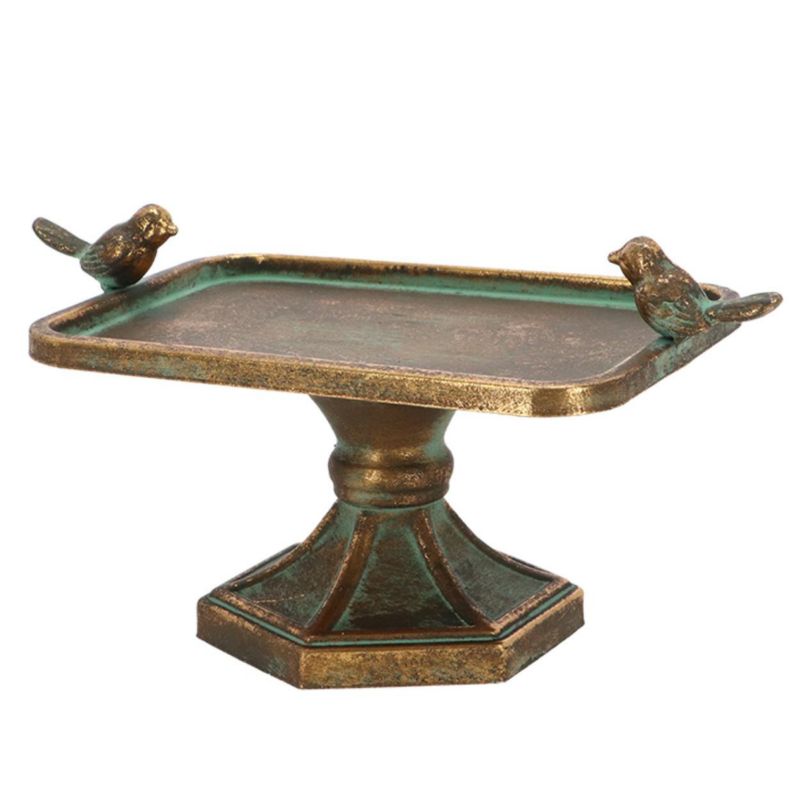 Poidełko dla ptaków Esschert Design żeliwne prostokątne h15x28,9x16 cm 1 szt.