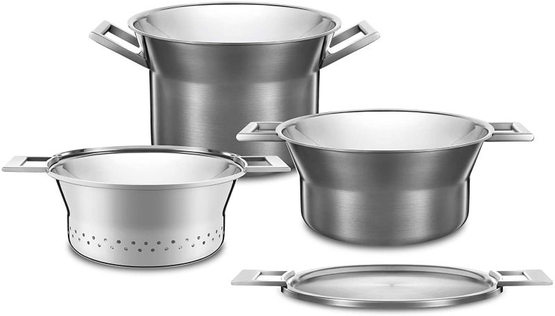 Zestaw garnków Castey ze stali nierdzewnej 1 szt.