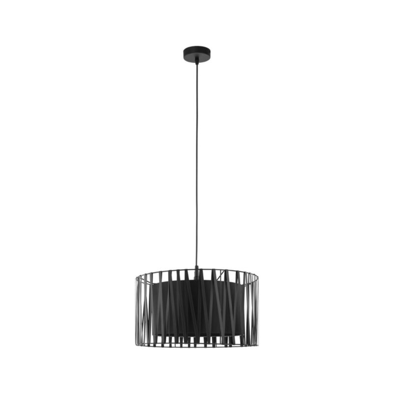 Lampa sufitowa wisząca TK-Lighting Harmony czarna wym: 165 x 40 x 40 cm 1xE27 x 1 szt.
