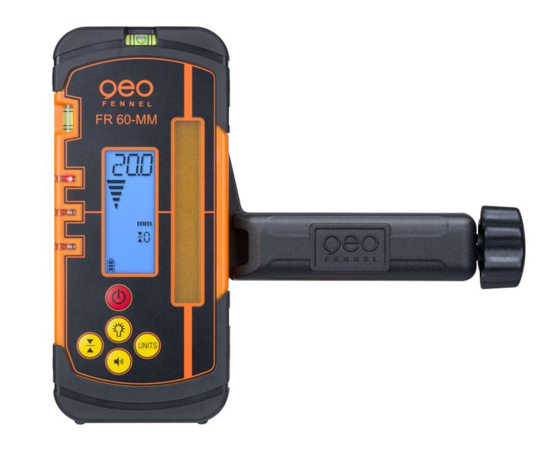 Cyfrowy detektor FR 60-MM geo-Fennel do laserów obrotowych (czerwonych i zielonych) 1 szt.