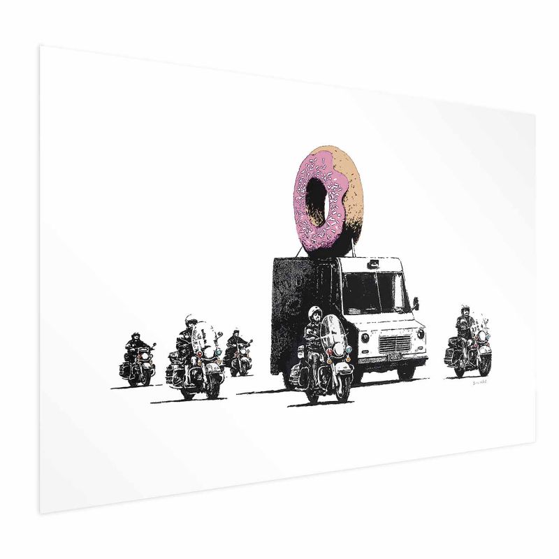 Plakat Artgeist Pączkowa policja 30x21 cm bez ramy 1 szt