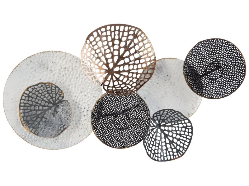 Dekoracja ścienna Rhodium Metal Kolorowy 1 szt.