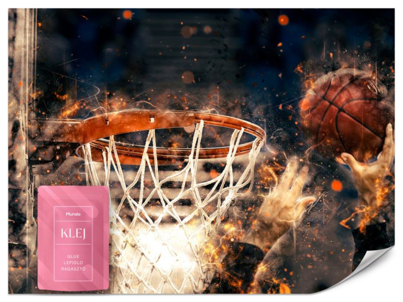 Fototapeta Muralo Koszykówka Sport Abstrakcja 500x350 cm 1szt.