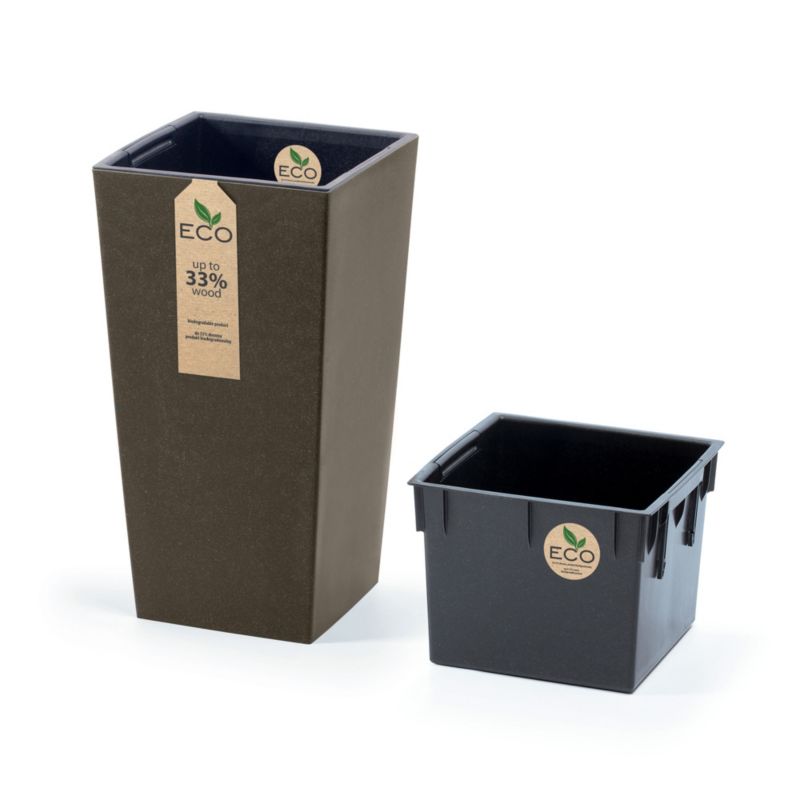 Doniczka Ogrodowa EDANTI Na Taras Do Ogrodu Kawowy 29,5 cm 1 szt.