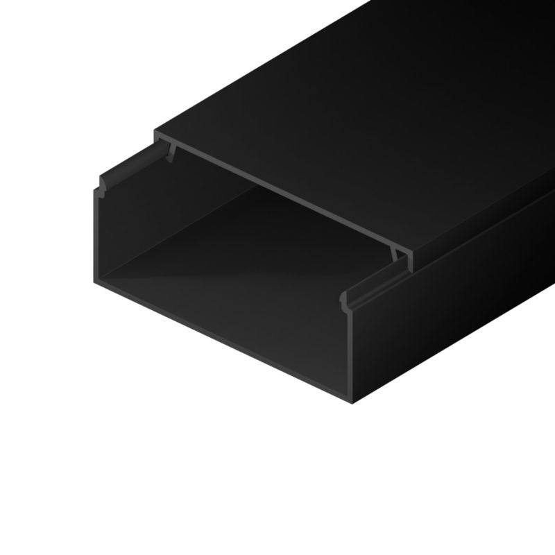 Kanał elektroinstalacyjny Edo 100/40 2m Antracytowy 1 szt.