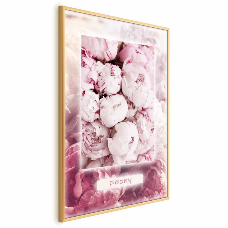 Plakat Artgeist Delikatność wiosny 40x60 cm z ramą złotą 1 szt