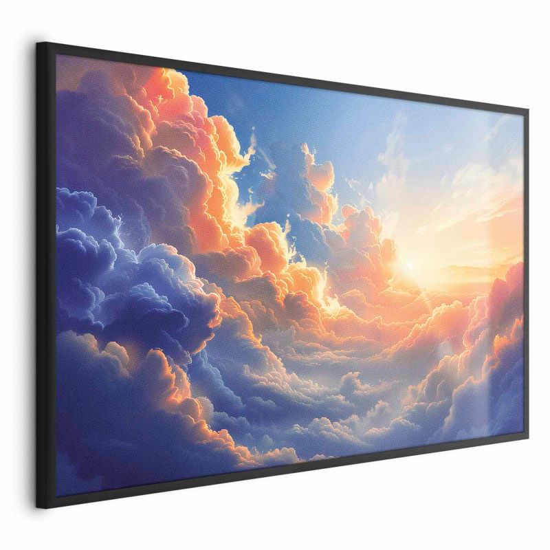 Plakat Artgeist Symfonia barw 60x40 cm z ramą czarną bez marginesu 1 szt