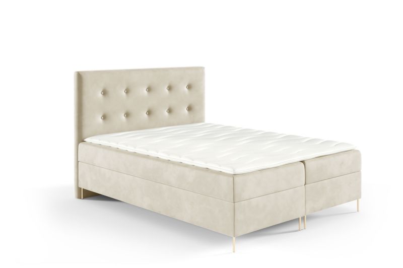 Łóżko kontynentalne SOFELLO Louis Box 180x200 z nogami riviera21 1szt.