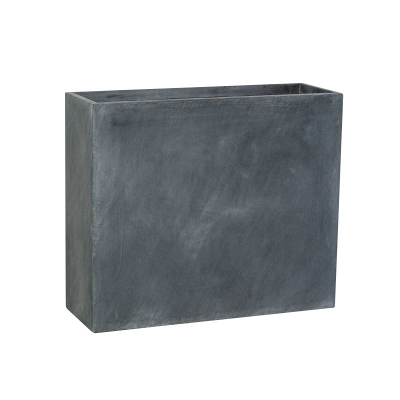 Doniczka Zadora Z Włókna Szklanego Na Taras Do Domu D272A grafitowy beton 1 szt