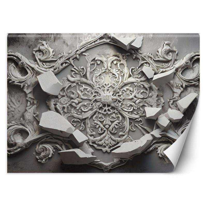 Fototapeta Feeby Abstrakcja szara 3D 400x280 1 szt