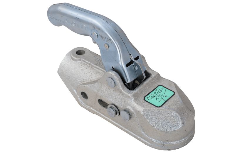 Zaczep kulowy KNOTT K27-B do przyczepy 2700kg z dyszlem rurowym 45mm żeliwny 1 szt.