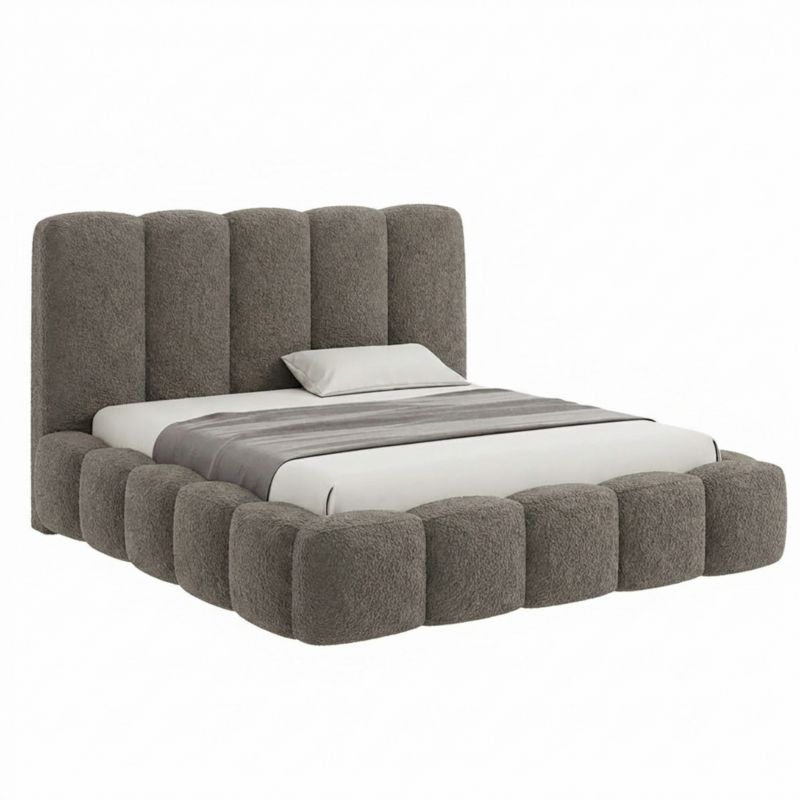 Łóżko Tapicerowane MONARCH 140x200 Stelaż Pojemnik Na Pościel Abriamo 2 1 szt.