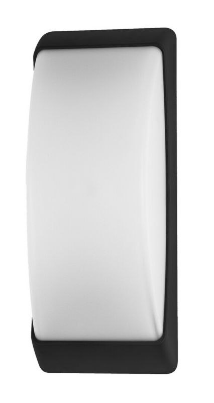 Kinkiet ścienny zewnętrzny Rabalux Opole czarny matowy-biały 1 x E27 x 12W IP65 wym: 32 x 13 x 13 cm - 1 szt.