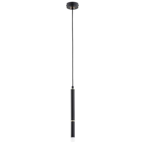 Lampa wisząca Alfa Derany 3317 czarno-złota nowoczesna 1xG9 x 10W 1 szt.