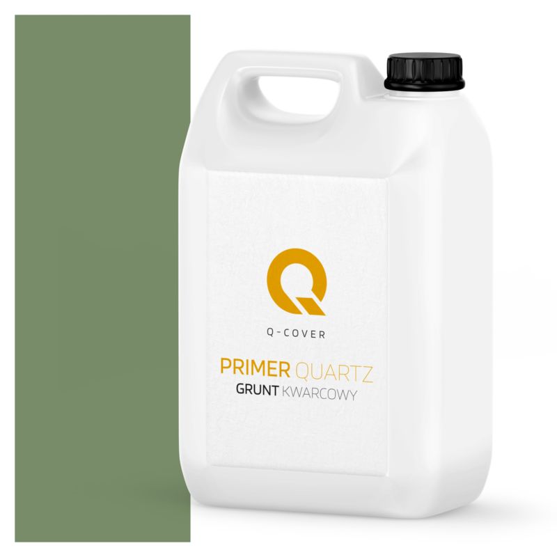 Grunt Kwarcowy pod Tynk Silikonowy Q-Cover Zielony ciemny F476 3KG