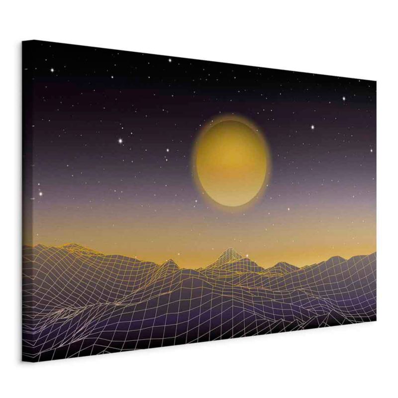 Obraz Artgeist Pejzaż futurystyczny 30 x 20 cm flizelina 1 szt