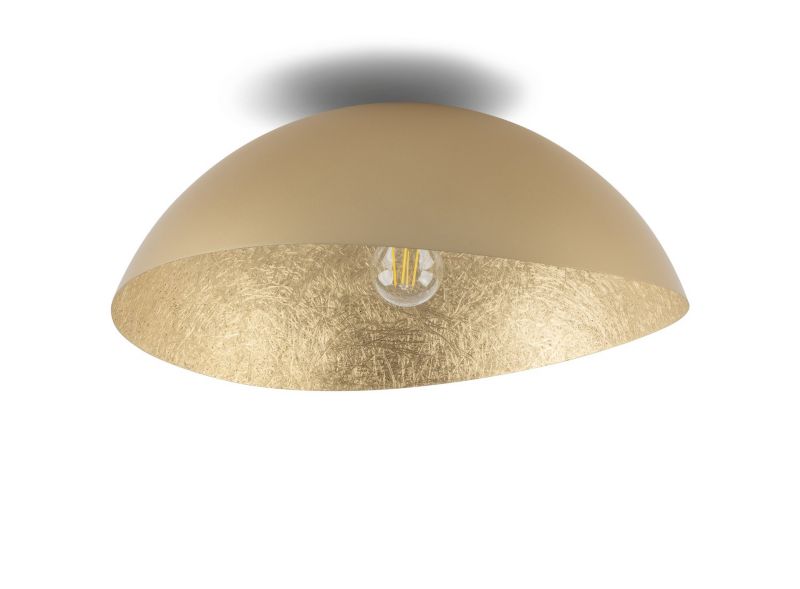 Lampa sufitowa wisząca Sigma Lighting Solaris 3288 złota dekoracyjna 1xE27 x 1 szt.