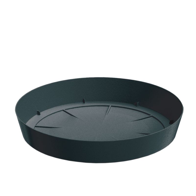 Podstawka Prosperplast Lofly Saucer 12 cm antracyt
