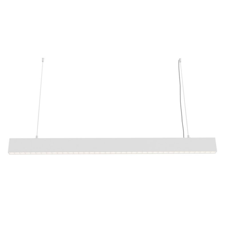 Lampa wisząca Maytoni Points biała wym: 7,5 x 3,3 x 106,5 cm wbudowany LED 40W 1 szt.