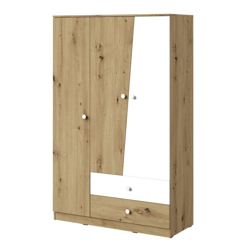 Szafa MIRJAN 24 Nero 03 dąb artisan / biały 1 szt.