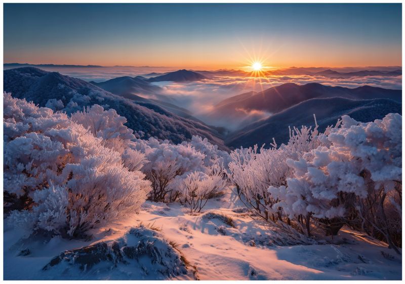 Fototapeta WALLARENA Do Sypialni Salonu Na Flizelinie Góry Pejzaż Krajobraz Fioletowy 400x280 cm 16350VX8 1 szt.