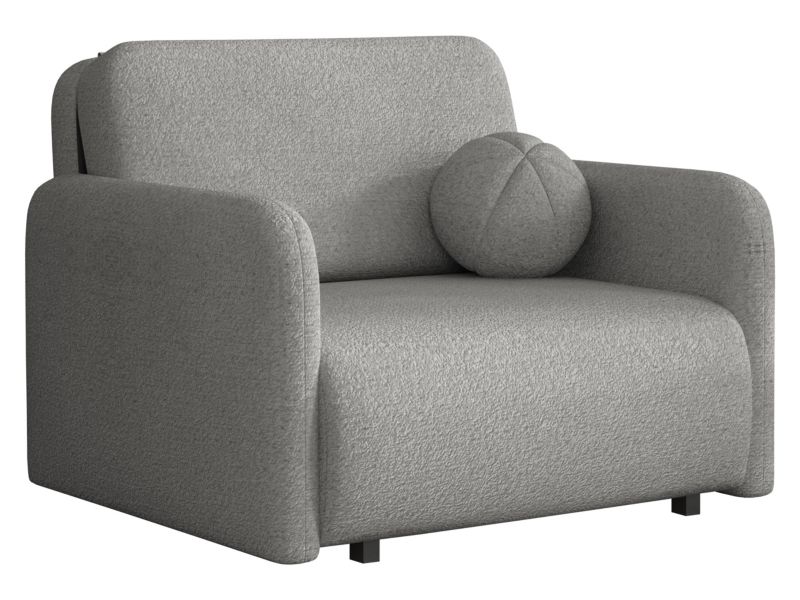 Kanapa rozkładana MIRJAN 24 Viva Sun I jasnoszara bukla 1 szt.