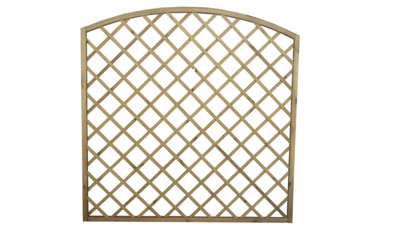 Kratka diagonalna łuk Roma 180x180/160 cm (oczko 12,5x12,5) 1szt.