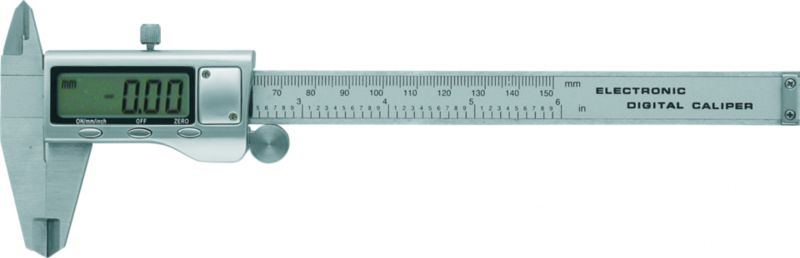 Suwmiarka elektroniczna Modeco Expert 150x0,01 mm metal - opakowanie plastikowe - 1 szt.