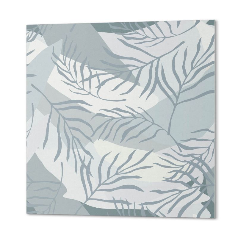 Ścienne Kafelki PCV ArtPrintCave 30x30 cm Tropikalny wzór liściasty 9 szt.