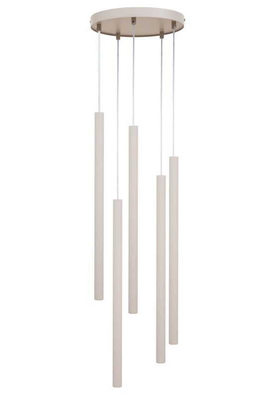 Lampa wisząca Sigma SOPEL jasno-szara 5xG9x3W wym:100x25x25cm IP20 -1 szt.