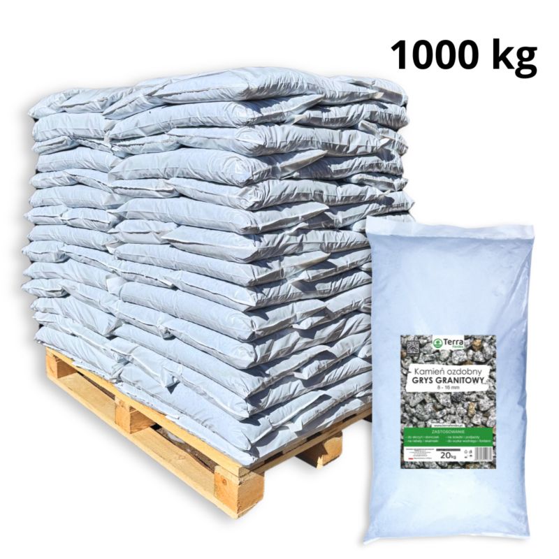 GRYS GRANITOWY TERRA FENIKS 8-16MM 1000kg (50 x 20kg)