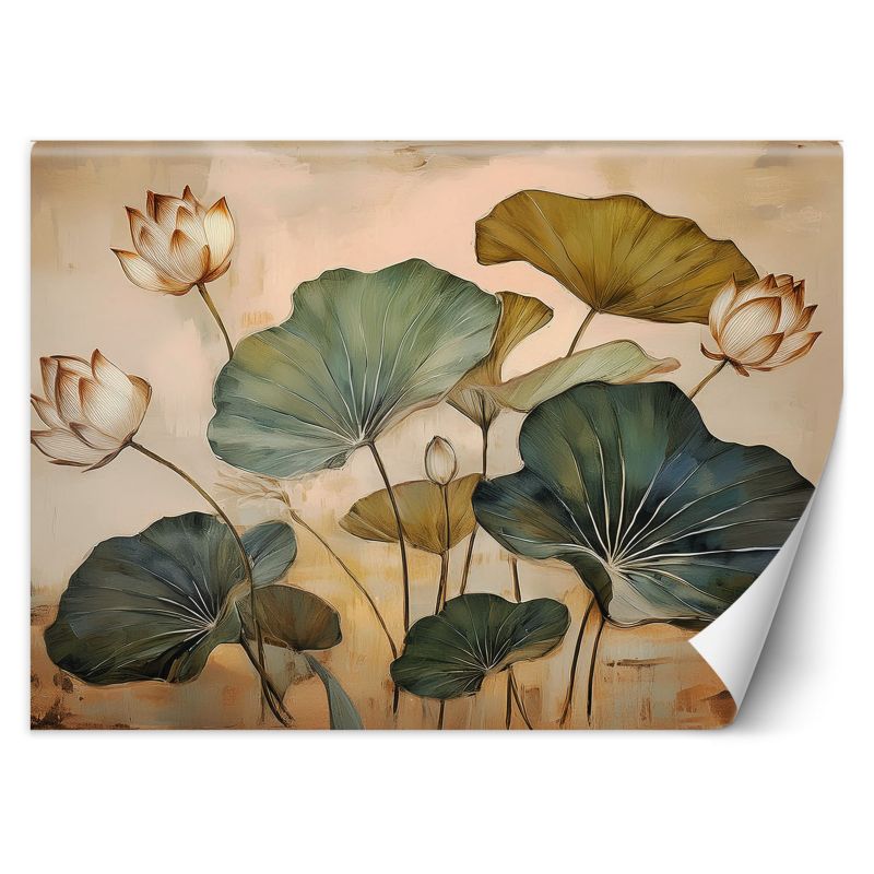 Fototapeta Feeby Liście Lilie Rośliny Kwiaty 300x210 1 szt