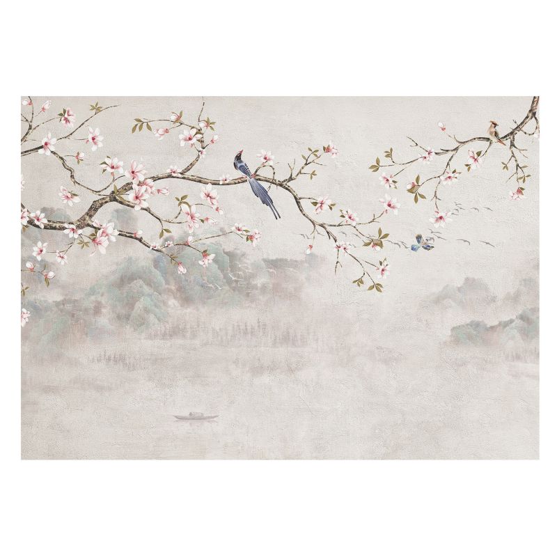 Tapeta Na Flizelinie Wallfluent 208x146 cm Orientalny pejzaż Dla Miłośników Nowoczesnej Sztuki Abstrakcyjnej 1 szt.